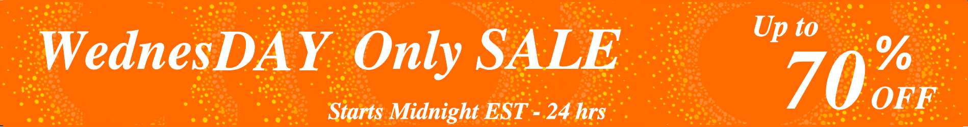 Wednesday Sale
